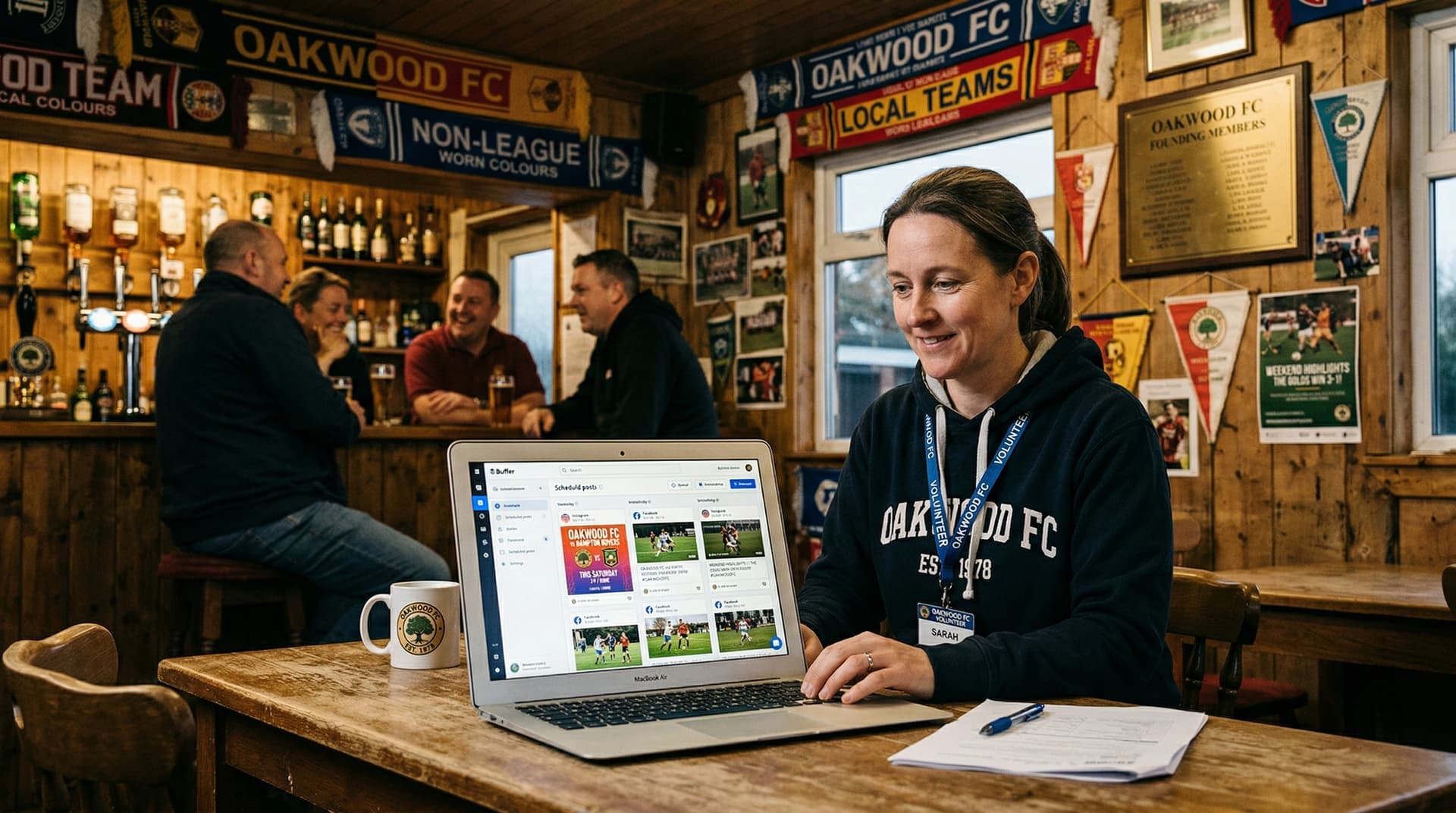 Automated social media posting