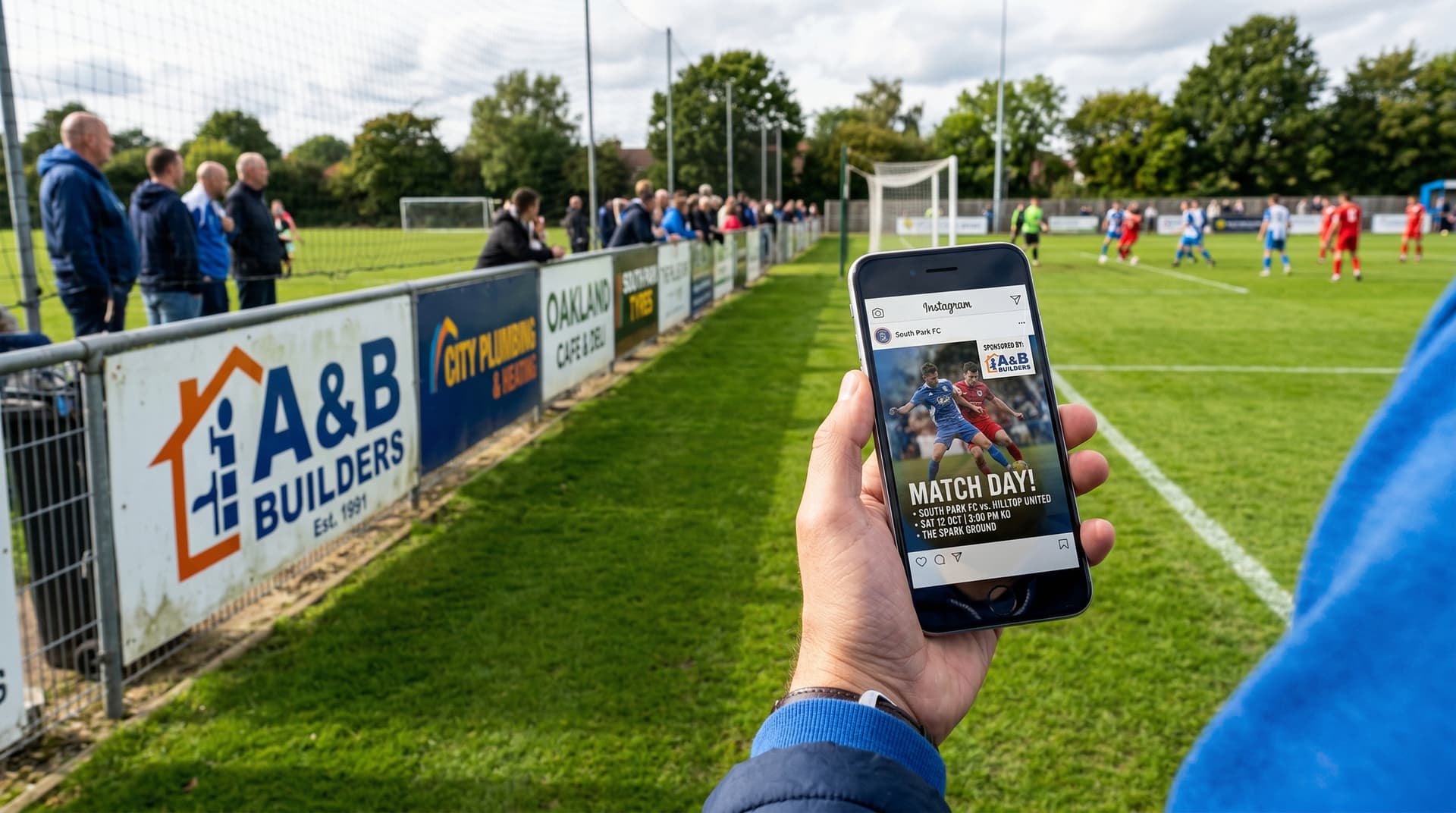 Sponsor visibility on social media